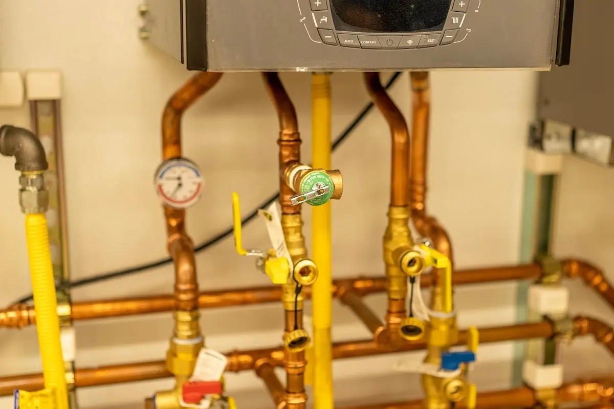 Licensed technician providing Slab Leak Repair for a homeowner in Woodcliff Lake